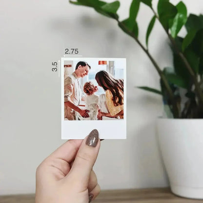 Retro Prints vintage photo booth prints with white borders